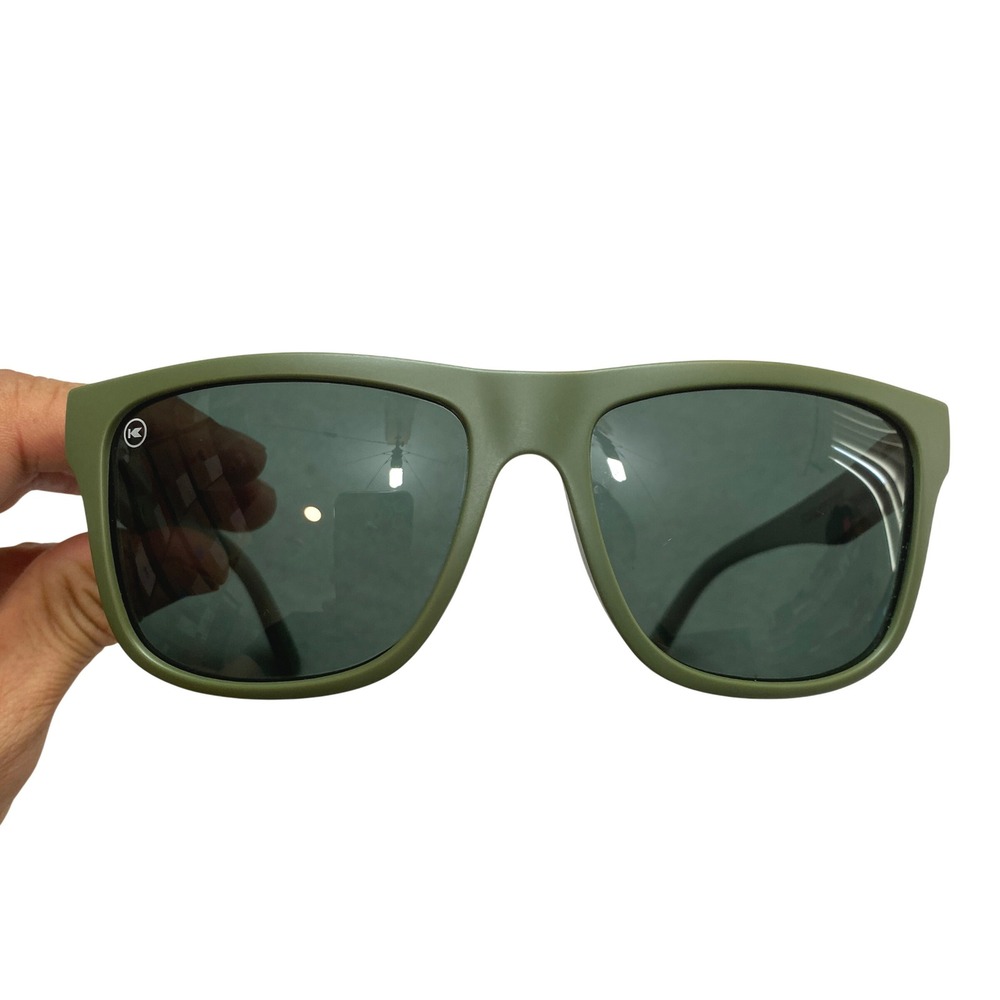 Knockaround Torrey Pines Sunglasses Unisex One Size Olive Green Polarized M241